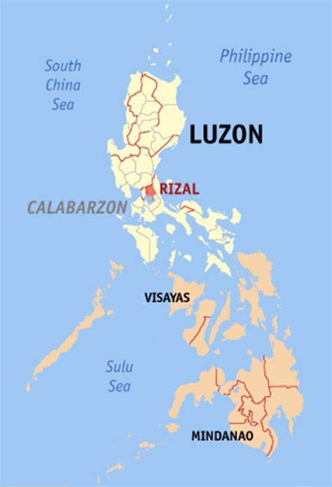 rizal city|rizal philippines map.